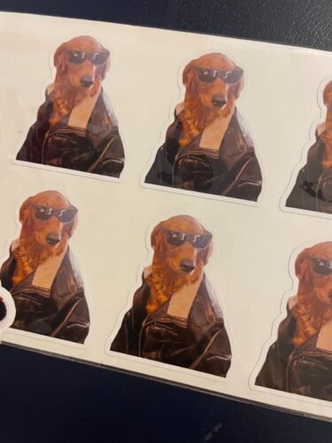 Custom Nametag Stickers photo review